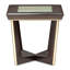 Belmont Place End Table - Espresso