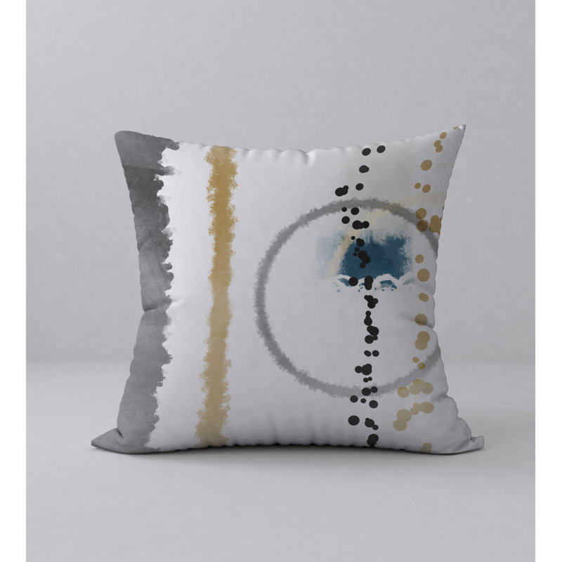 Housse de coussin carrée fiable et insert, 24 po x 24 po