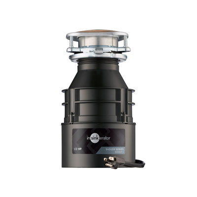 Badger Series 1/2 HP Continuous Feed Garbage Disposal
