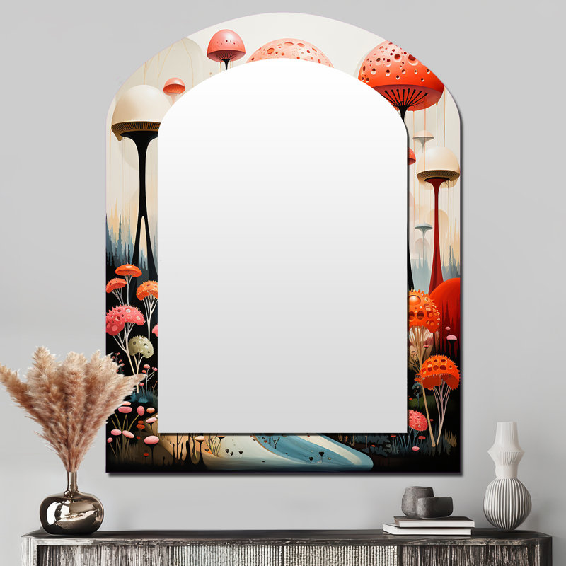 Coloré Mid Mid Century Mid-Century Mushroom Dreams II - Mid-Century Modern, 43 po x 33 po