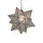 Moravian Star 1 - Light Brushed Nickel Unique/Statement Pendant