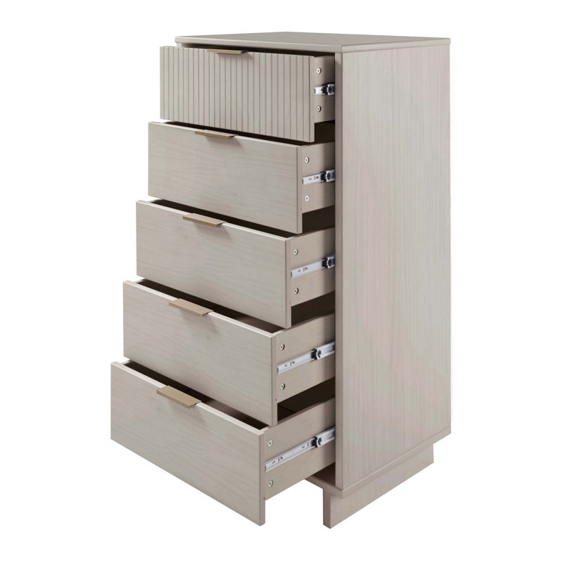 Commode en gris clair, Gris clair