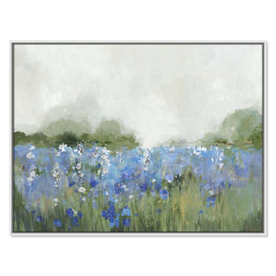 Meadows Bluebels Field "Meadows Bluebells Field" Print