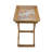 20.7x13.2x18.5" Wooden Folded Side Table