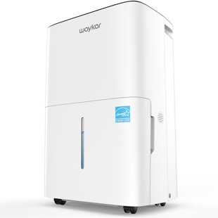 Waykar 80&120 Pint Energy Star Dehumidifier for 5,000-6,000 Sq. Ft with 3 Modes&3 fan speeds, 30%–80% RH Control, Faster&Wider Airflow, Quiet Operation & Drain Hose