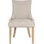 Chaise d'appoint rembourrée Abby