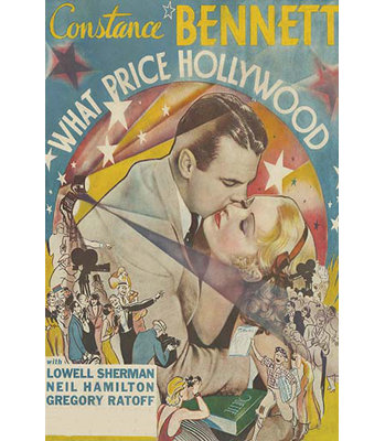 « what price hollywood »-impression de publicités non encadrées