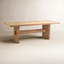 Alpine 85" Dining Table In Distressed Oak