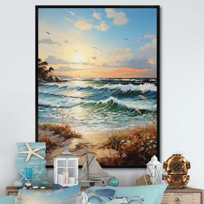 «Beach Sand Euphoria III», reproduction sur toile