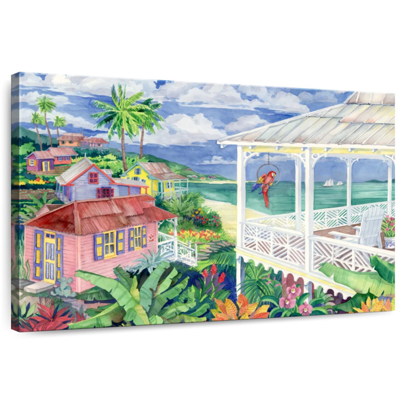 Gillard Bay Caribe, H 20 po x l 30 po