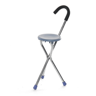 Folding Portable Walking Stick Chair