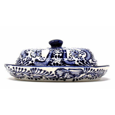 Charlton Home® Camargue Ceramic Butter Dish