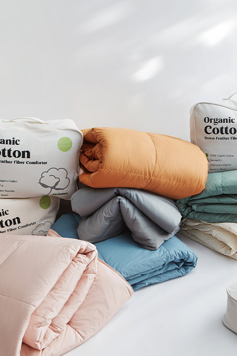 Organic Down Fiber Comforter