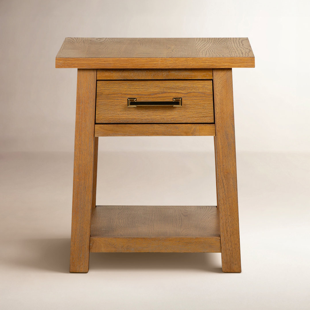 Dunkirk End Table with Storage Birch Lane™
