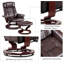 Fauteuil de bureau inclinable en cuir Odey-373757755