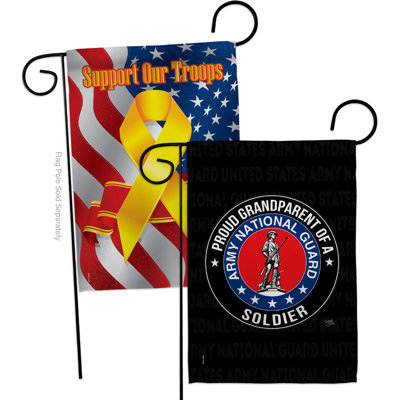 Decorative House Decoration Yard Banner 2-Sided Polyester/Polyester Blend 19 x 13 in. Garden Flag