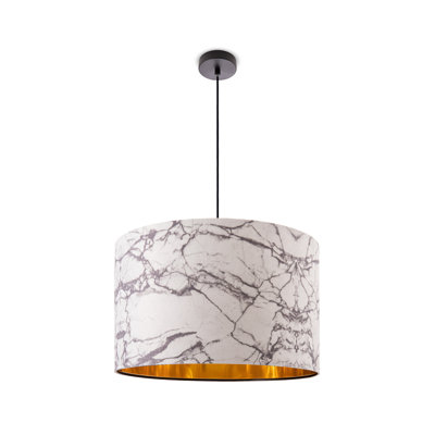 Spahn 1-Light Drum Pendant
