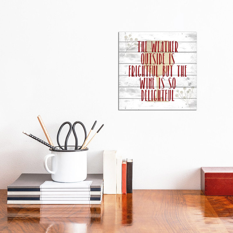 Delightful by Kimberly Allen - Wrapped Canvas Gallery-Wrapped Canvas Giclée, 30.48cm H x 30.48cm W