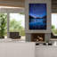 «Starry Night At Jordan Pond» par Rick Berk, art mural sur toile-1516518458