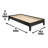 Antolic Solid Wood Platform Bed-185364102-185364097