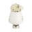 Neutral Glass Vase With Base-2115508891