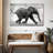 Brampt Baby Elephant Running-107685184