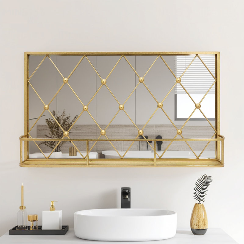 Itcel Mirror with Shelves