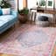 Tapis oriental bleu / rouille Chartier-726347146