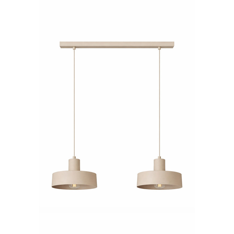 2 - Light Pendant, Matte Beige