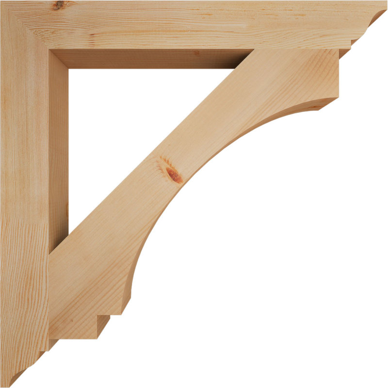 Support impérial traditionnel, H 32 po x l 3,5 po x P 32 po, Douglas (lisse)