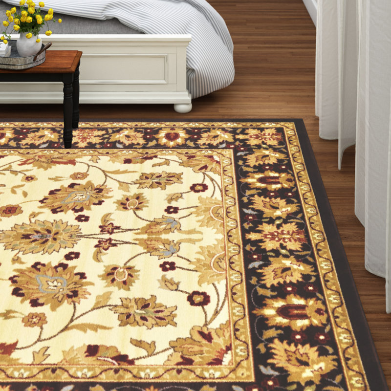 Tapis oriental beige / brun Niles, Rectangle 9 pi x 12 pi