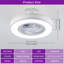 Blodgett 19.6" 5 - Blade LED Smart Bladeless Ceiling Fan with Remote Control and Light Kit-1150476447