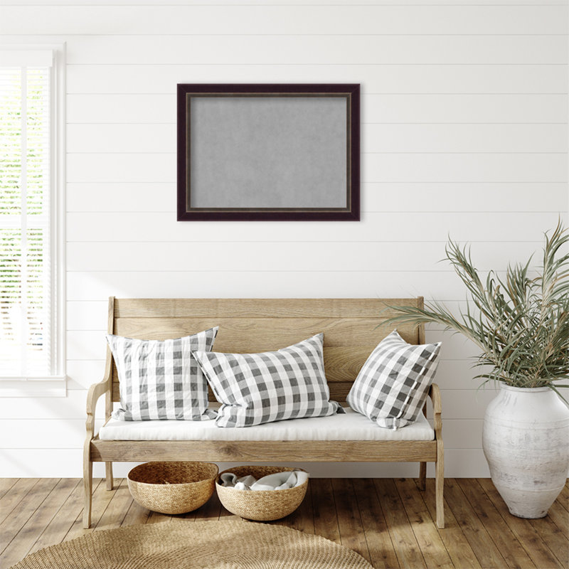 Tableau d'affichage mural magnétique, H 24 po x l 32 po x P 1 po