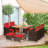 Khotare 8 - Person Acacia Wicker Patio Dining Set with Square Table , Cushions Included-1877619527