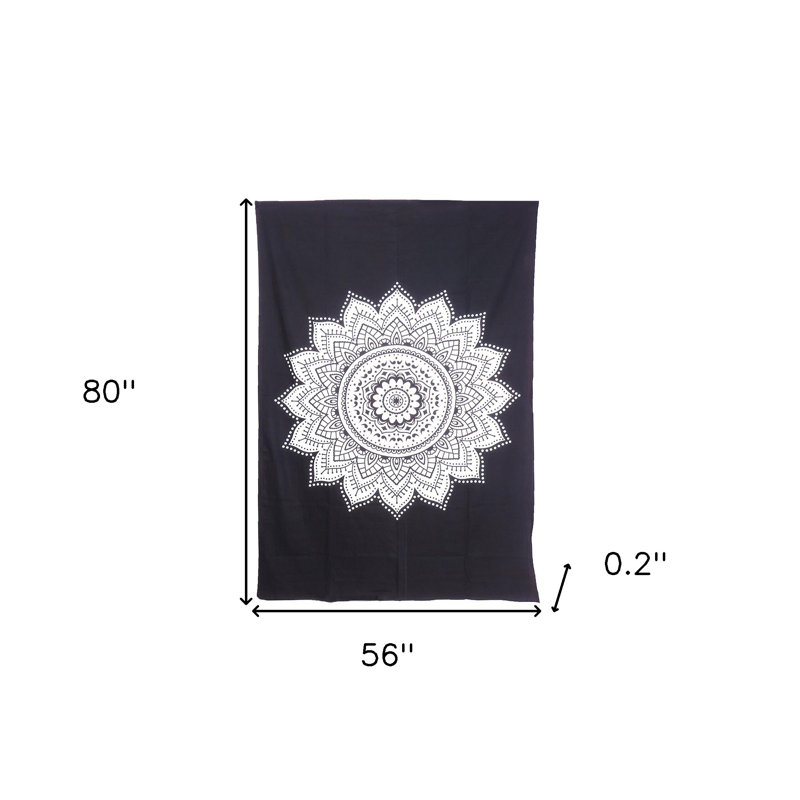 Tapisserie 80 po x 56 po Mandala