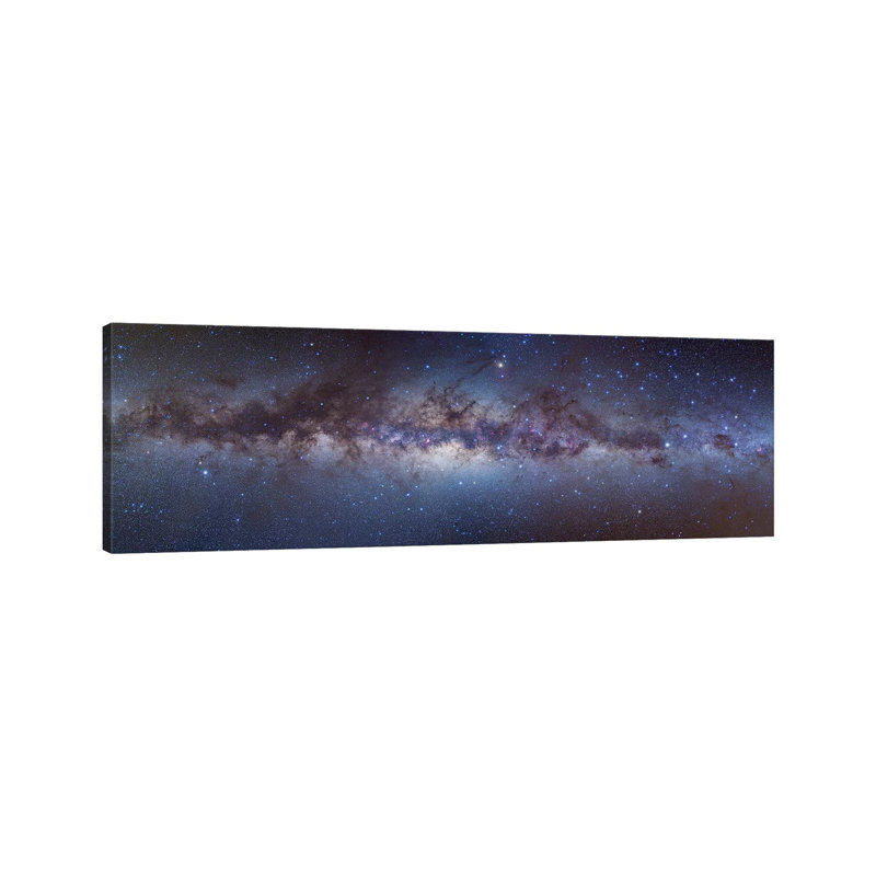 Panorama View Of The Center Of The Milky Way by Alan Dyer - Wrapped Canvas Panoramic Print