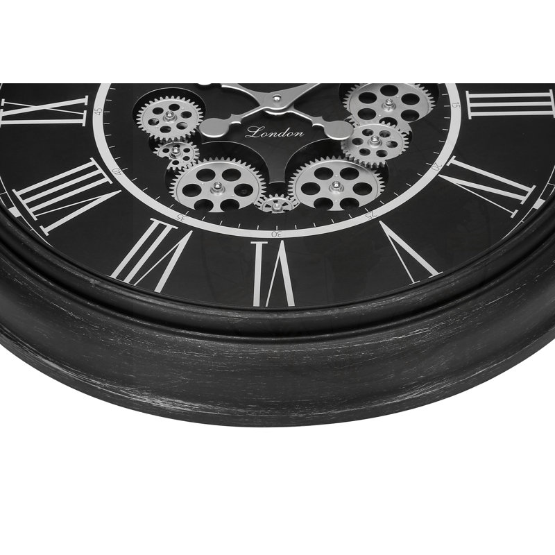 23" Transitional Round Wall Clock