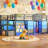 Kids Low Loft Bed with 9 Storage Drawers and 3 Tiers Bookshelf Reading Nook LED Under-bed Play House-392318580