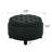25" W Round Storage Ottoman with Reversible Lid, Button Tufted Upholstered Footstool Modern Small Coffee Table for Living Room-183207744