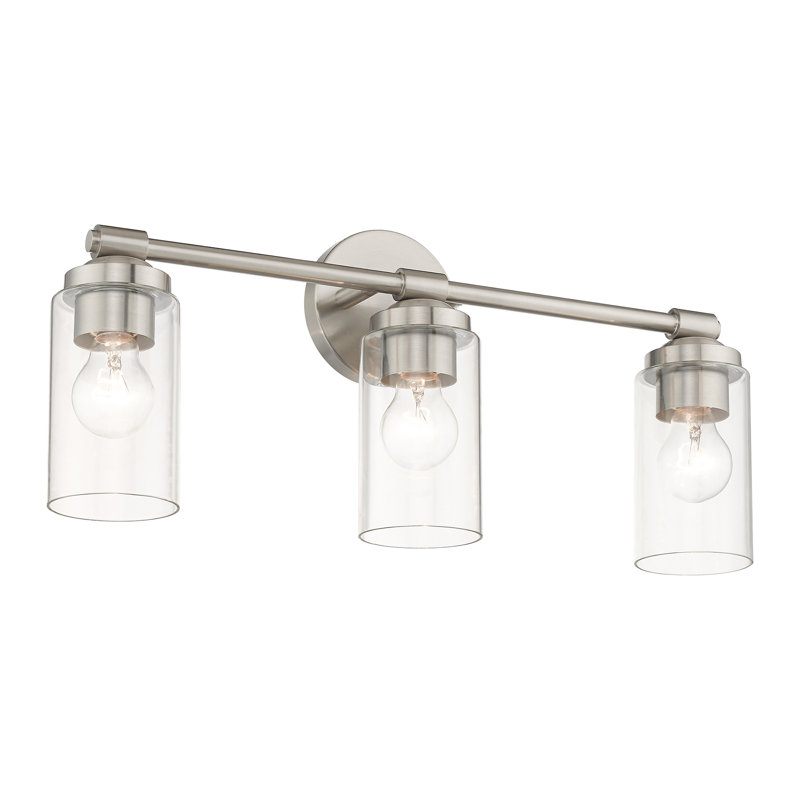 Alyson 3 - Light Dimmable Vanity Light, Brushed Nickel