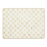 Mocha Check Cork Back Placemats, Set Of 4