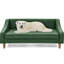 Lit pour chien moderne avec tissu facile pour animaux de compagnie Matériau respirant et fabrication