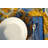 Damonei Tablecloth - Yellow/Blue - 71" x 142"