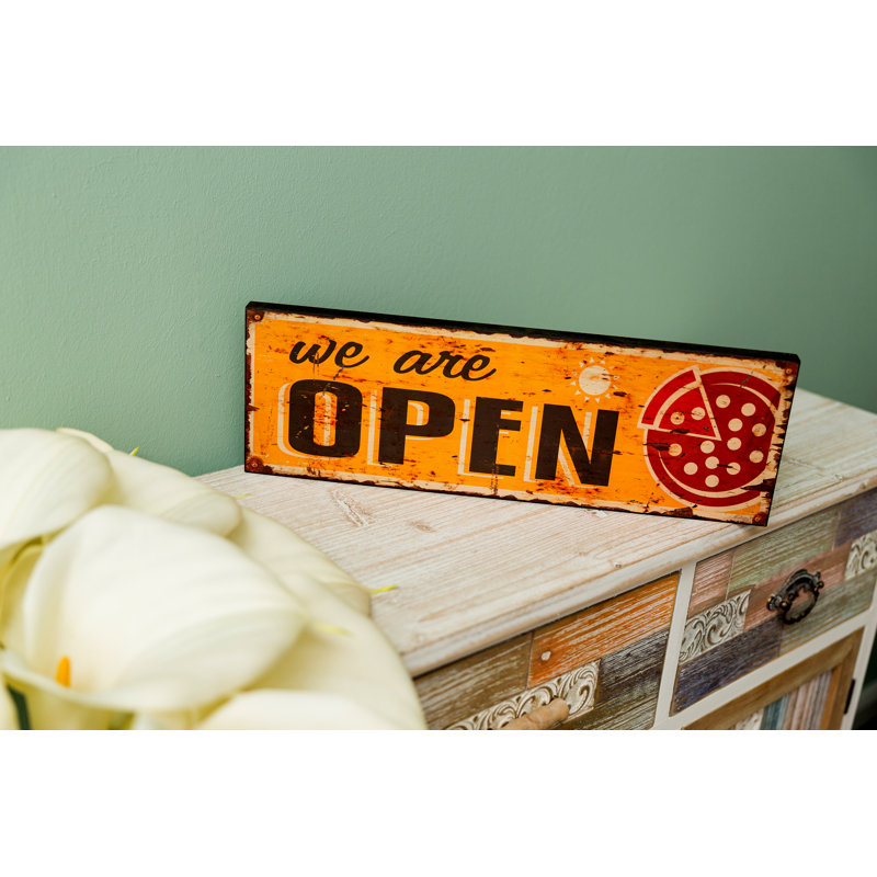 We are Open III Wall Art