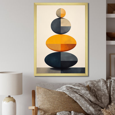 «Visual Tranquility Rock Balancing I» sur toile