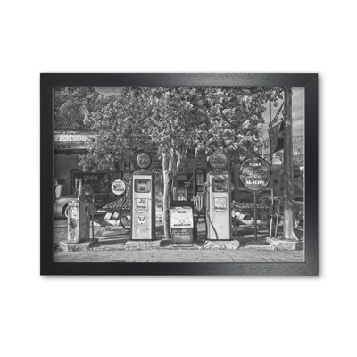 Retro Gas Pumps - Print
