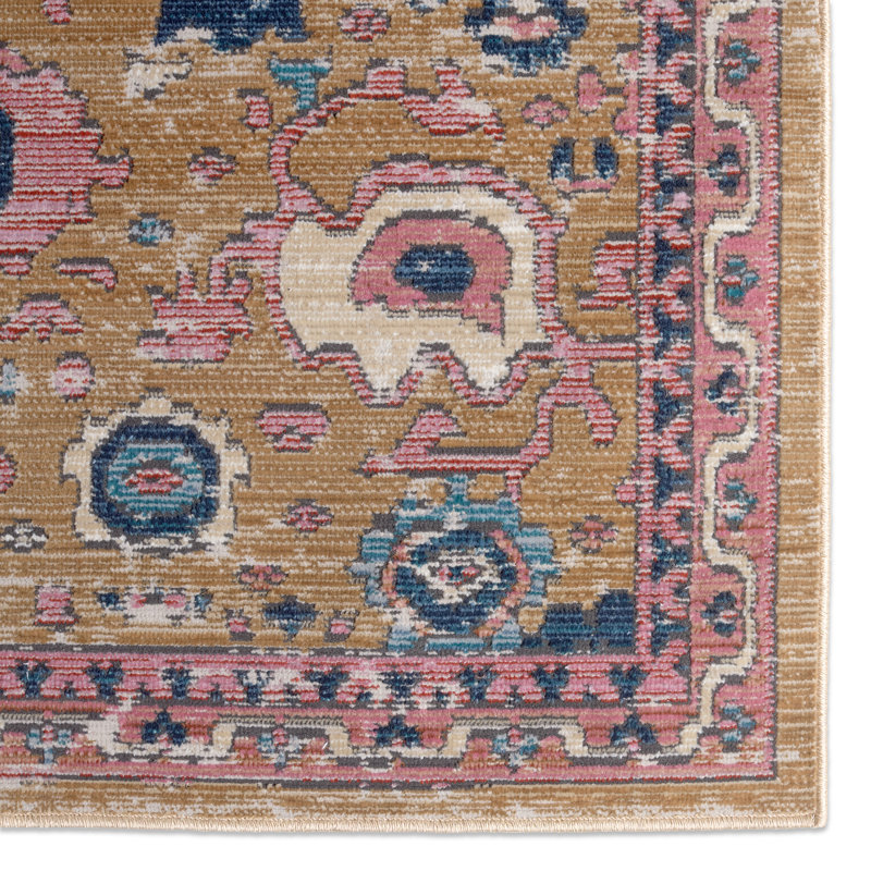 Tapis d'intérieur multicolore Forand, Rectangle 5 pi x 7 pi 3 po