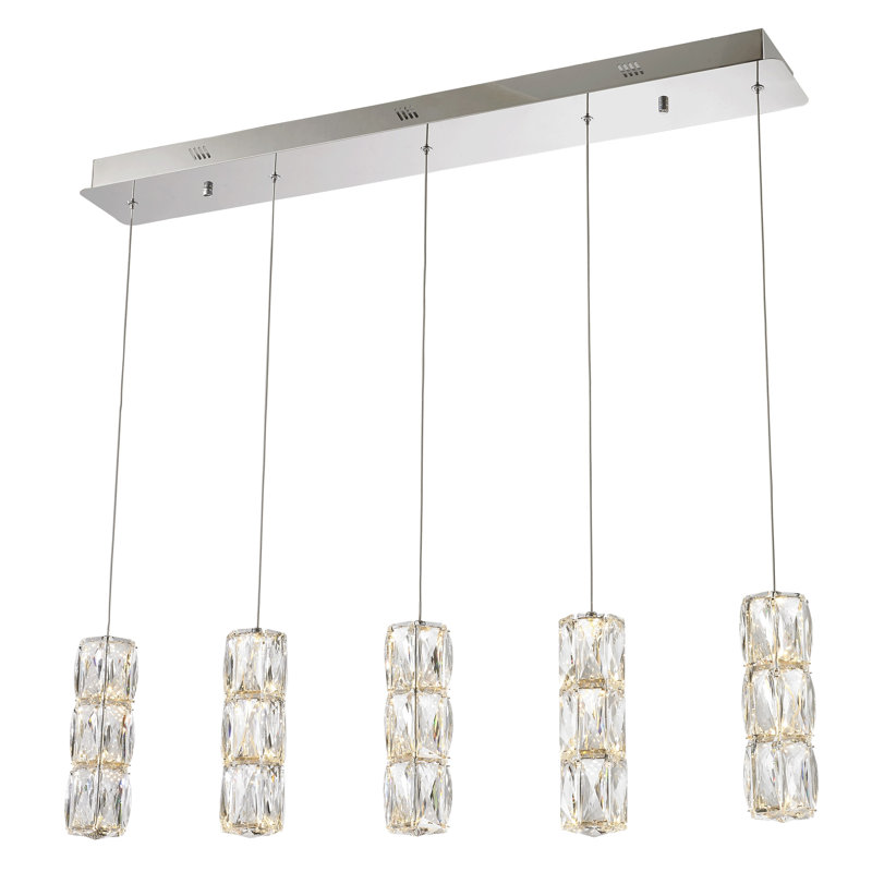 Alfee - Light LED Pendant, Chrome