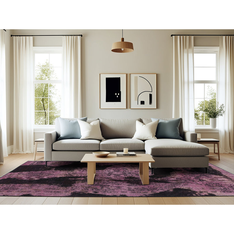 Tapis abstrait moderne 2058, Rectangle 6 pi x 9 pi
