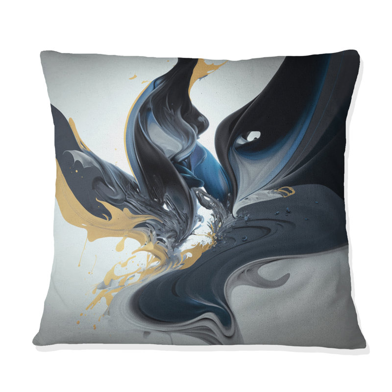 Coussin Bright Bright Smooth Abstract IV - Abstract Modern